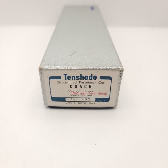 Tenshodo Streamlinded Passenger Car 402 Coach New in Box Vintage HO Scale - Picture 3 of 7